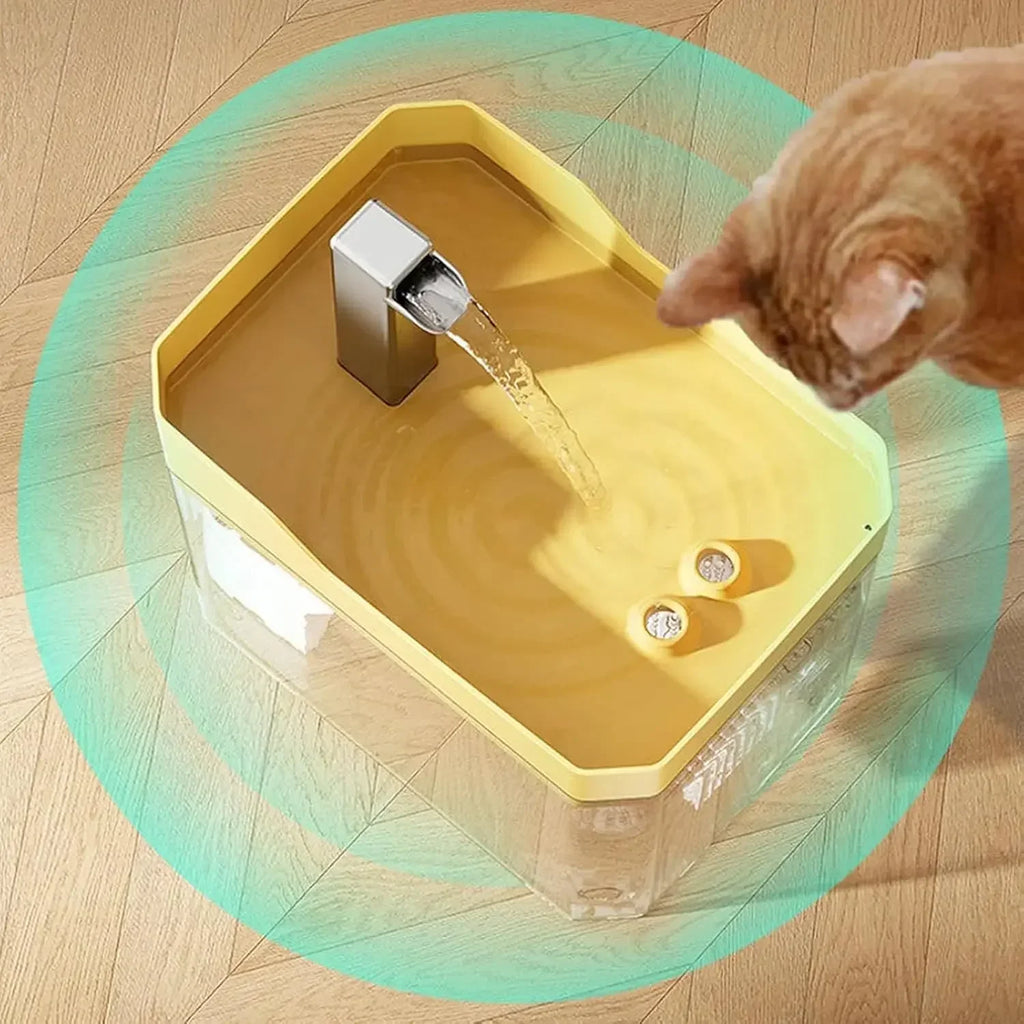 Automatic Cat Water Fountain – Non-Slip Indoor Water Dispenser