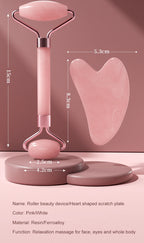 Resin Facial Massage Roller – Face, Neck & Eye Scraping Tool