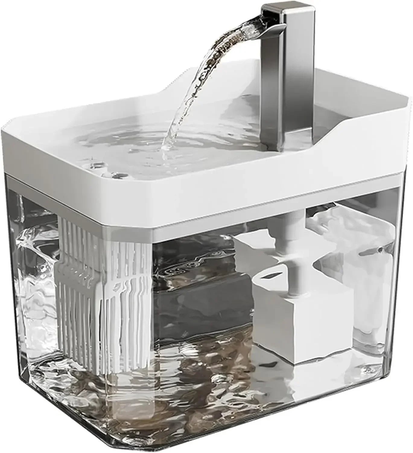 Automatic Cat Water Fountain – Non-Slip Indoor Water Dispenser