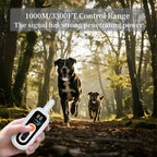 Electric Waterproof Dog Bark Collar – Remote-Control Anti-Barking Device