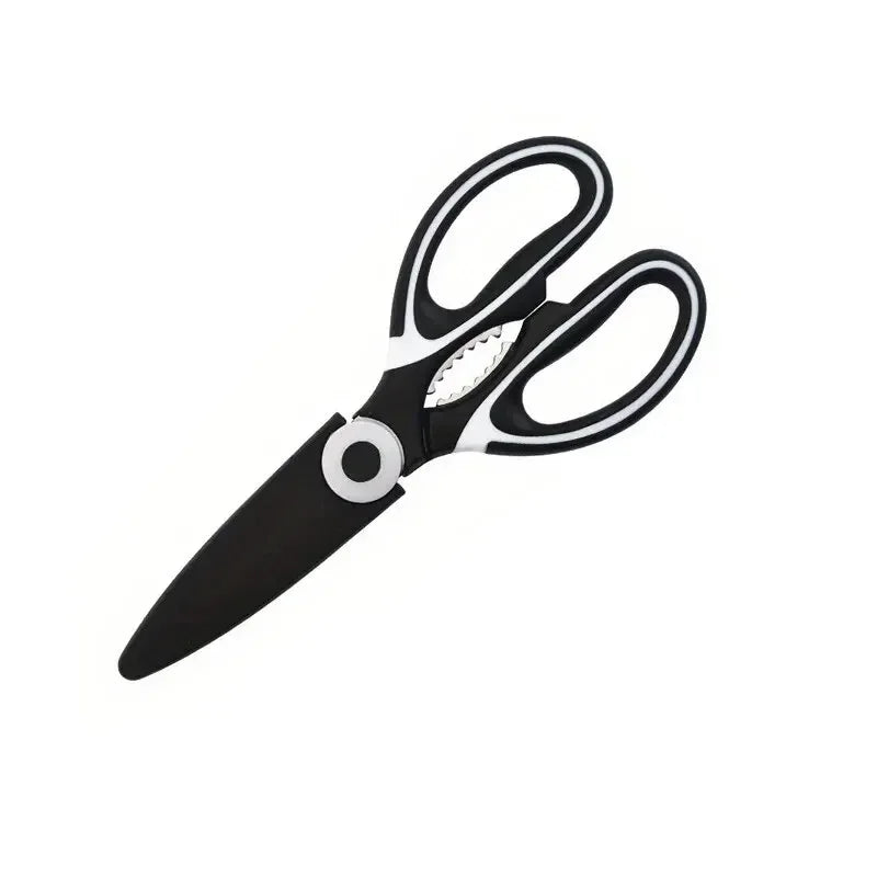 Multifunctional Kitchen Scissors – Stainless Steel Meat & Fish Cutter