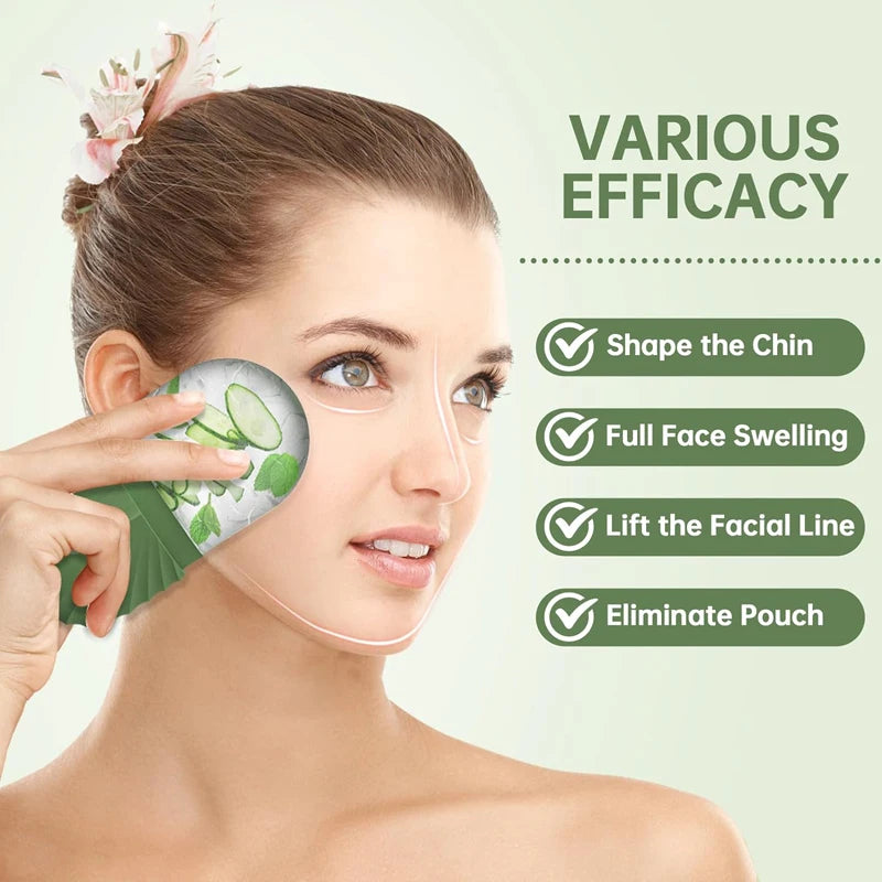 Ice Face Roller Silicone Ice Mold – Eye Puffiness & Pore Shrink