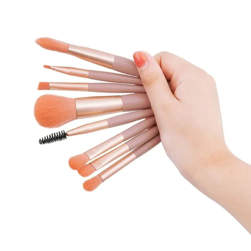 8-Piece Makeup Brush Set – Professional Beauty Tools