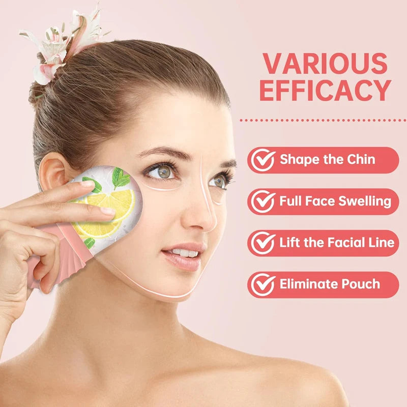 Ice Face Roller Silicone Ice Mold – Eye Puffiness & Pore Shrink