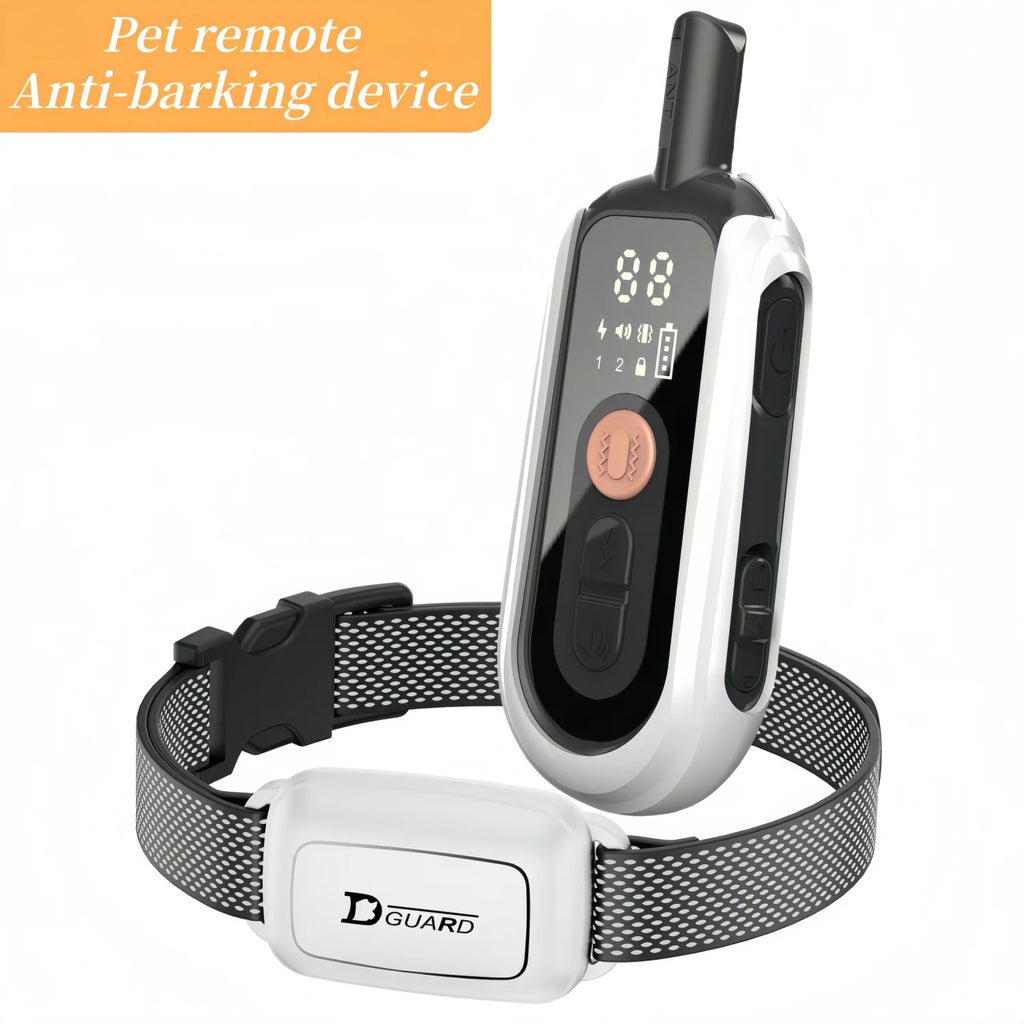 Electric Waterproof Dog Bark Collar – Remote-Control Anti-Barking Device