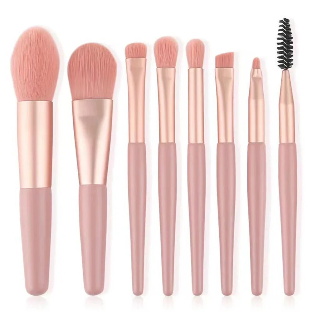 8-Piece Makeup Brush Set – Professional Beauty Tools
