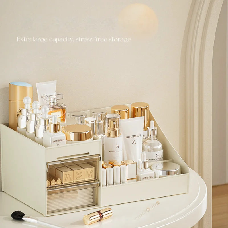 Transparent Drawer Makeup Organizer – Desktop Storage Box