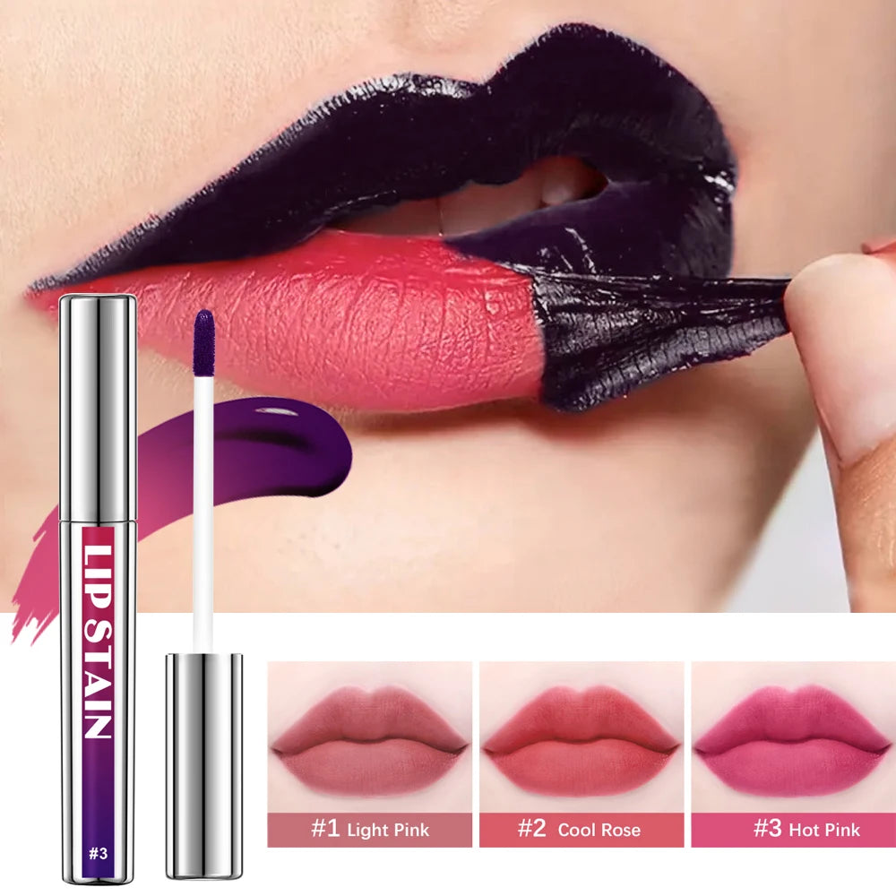 Peel Off Waterproof Pink Lip Stain – Long Lasting & Transfer Proof