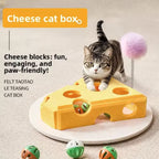 Interactive Cat Maze Puzzle Toy – Bell Ball Dig Hole Box