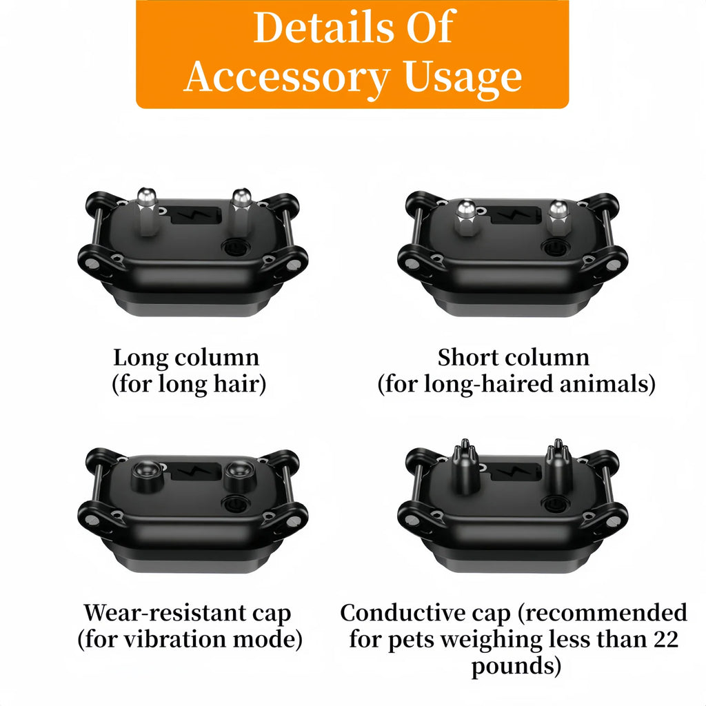 Electric Waterproof Dog Bark Collar – Remote-Control Anti-Barking Device