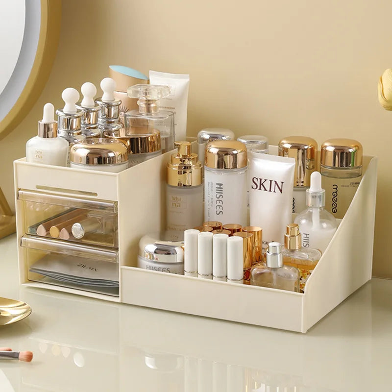 Transparent Drawer Makeup Organizer – Desktop Storage Box