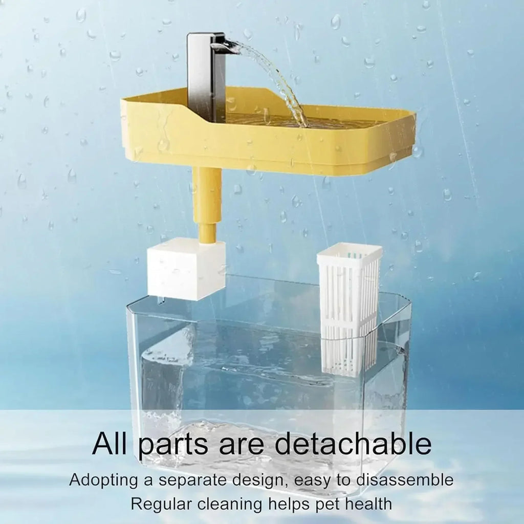 Automatic Cat Water Fountain – Non-Slip Indoor Water Dispenser