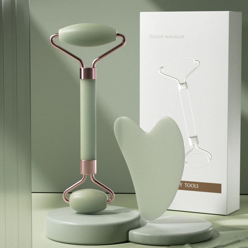 Resin Facial Massage Roller – Face, Neck & Eye Scraping Tool