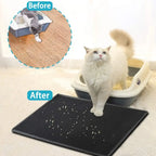 Double Layer Waterproof Cat Litter Mat – Non-Slip & Washable