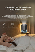 Mini Smart Dehumidifier – Silent Moisture Absorption for Home