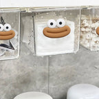 Transparent Pull-Out Cotton Storage Drawer – Bathroom Cabinet Organizer