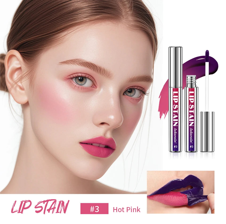 Peel Off Waterproof Pink Lip Stain – Long Lasting & Transfer Proof