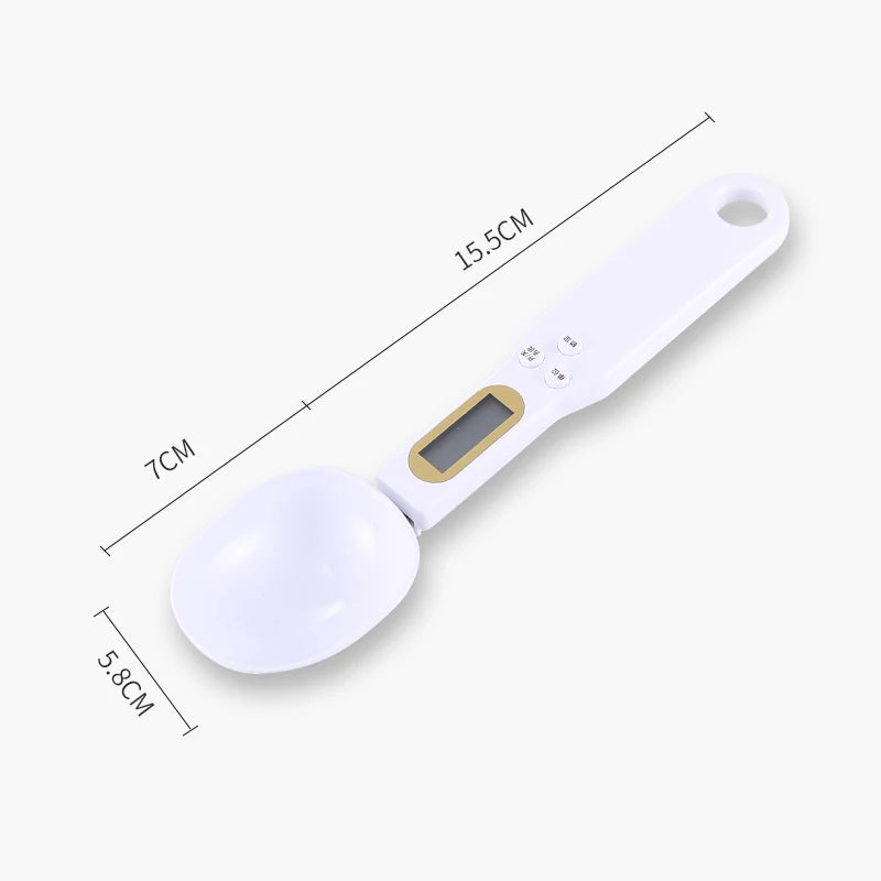 Mini Spoon Digital Kitchen Scale – 0.1–500g Precision