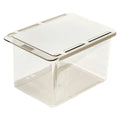 Transparent Pull-Out Cotton Storage Drawer – Bathroom Cabinet Organizer