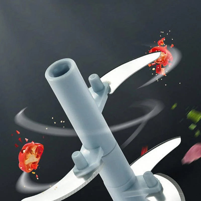 500/900ML Manual Meat Mincer & Garlic Chopper – Rotate Press Crusher