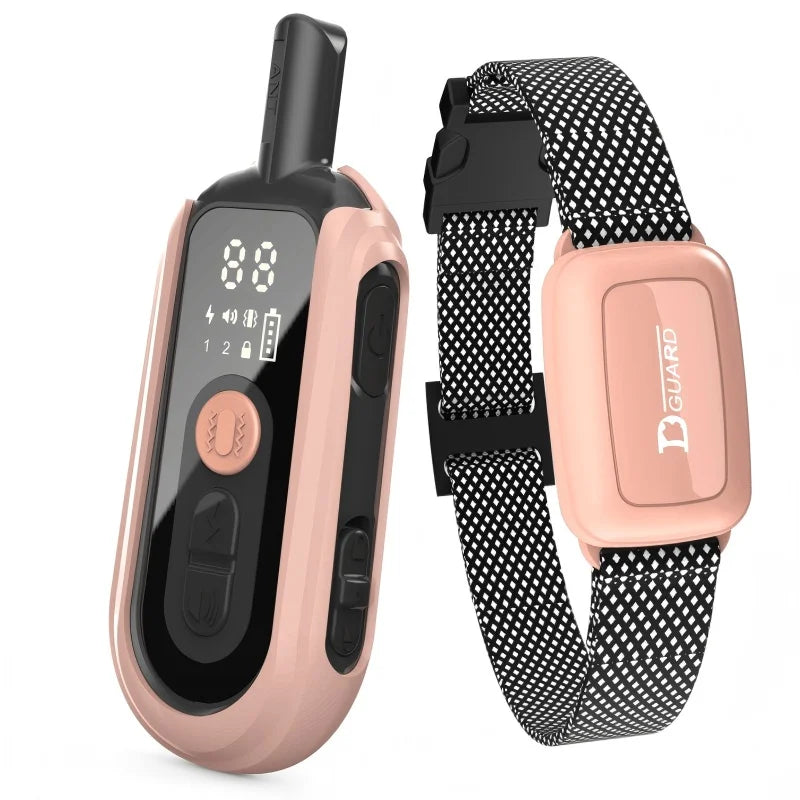 Electric Waterproof Dog Bark Collar – Remote-Control Anti-Barking Device