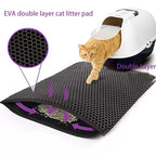 Double Layer Waterproof Cat Litter Mat – Non-Slip & Washable
