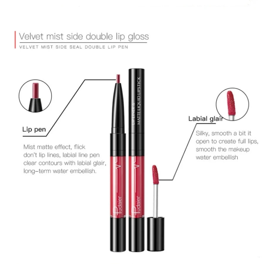 Ultra-Precise Waterproof Lip Liner – Long-Lasting & High Pigment