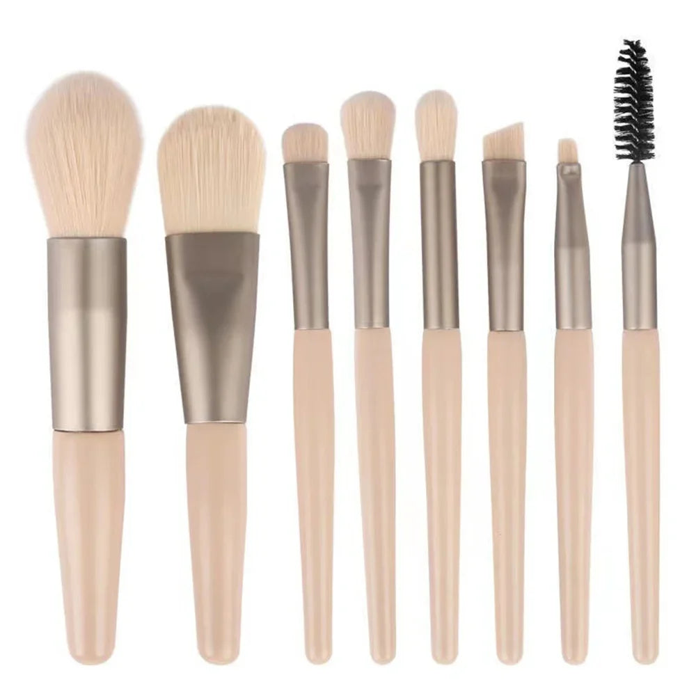 8-Piece Makeup Brush Set – Professional Beauty Tools