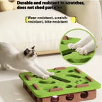 Interactive Cat Maze Puzzle Toy – Bell Ball Dig Hole Box