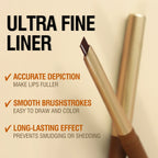 Matte 6-Color Lip Liner Pencil Set – Nude Brown Lip Contour