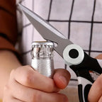 Multifunctional Kitchen Scissors – Stainless Steel Meat & Fish Cutter