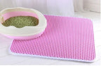 Double Layer Waterproof Cat Litter Mat – Non-Slip & Washable