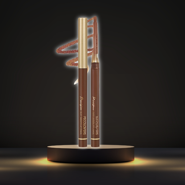 Matte 6-Color Lip Liner Pencil Set – Nude Brown Lip Contour