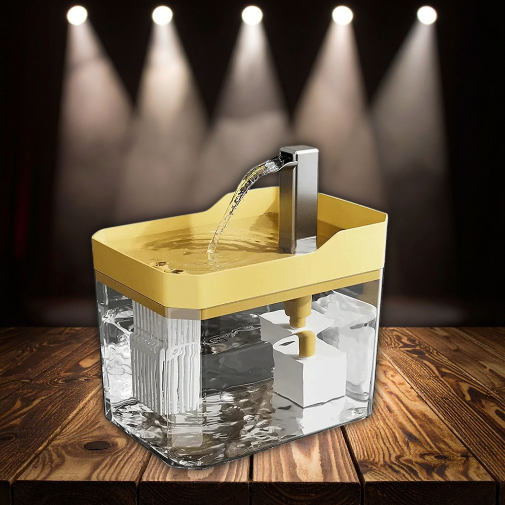 Automatic Cat Water Fountain – Non-Slip Indoor Water Dispenser