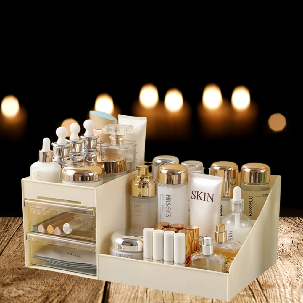 Transparent Drawer Makeup Organizer – Desktop Storage Box