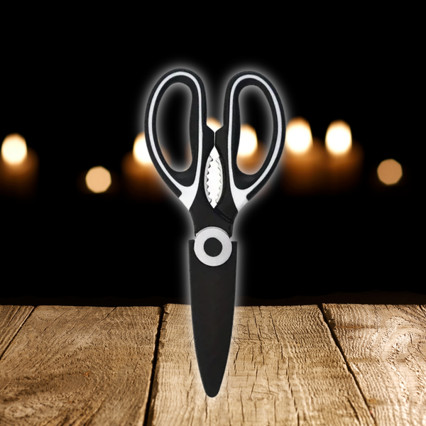 Multifunctional Kitchen Scissors – Stainless Steel Meat & Fish Cutter