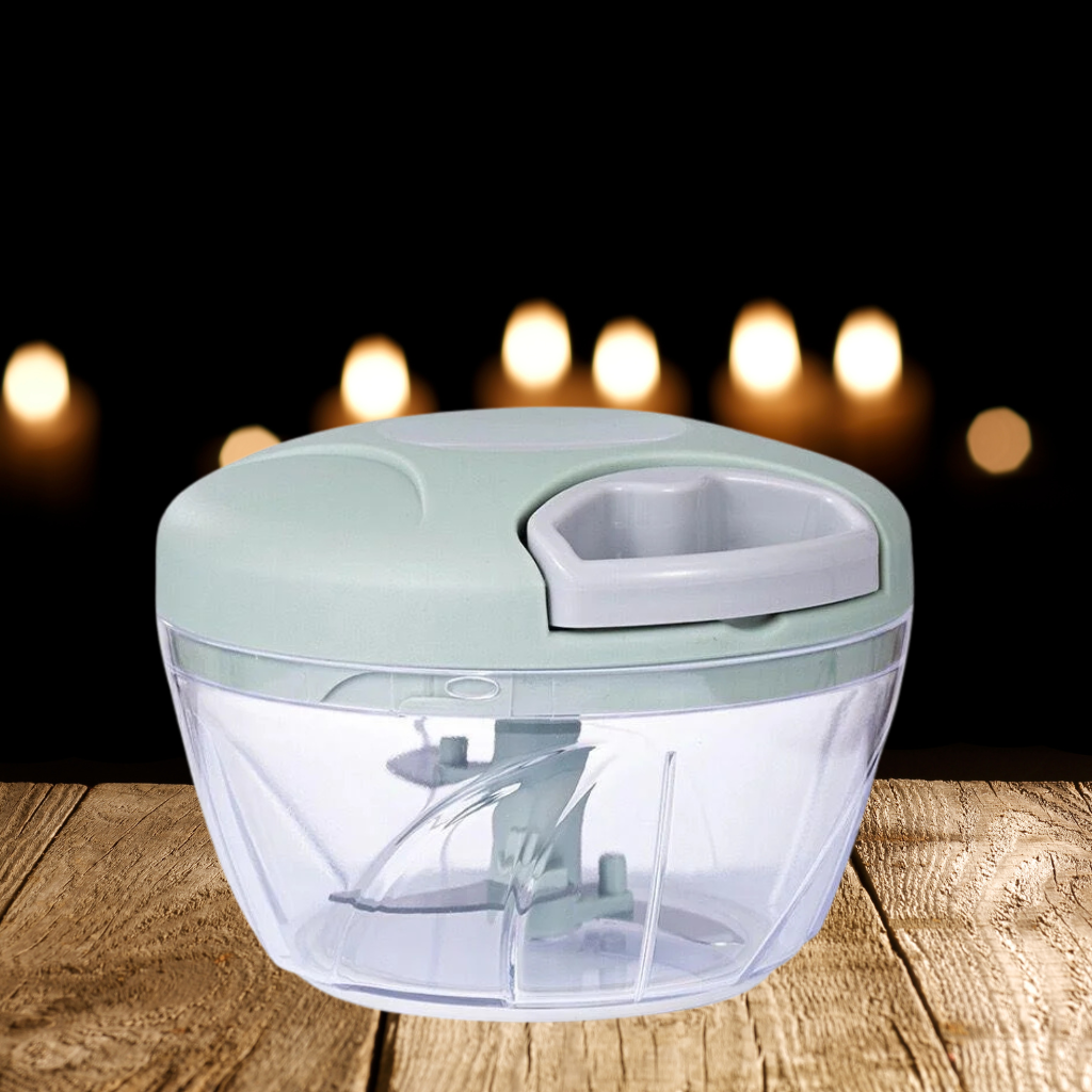 500/900ML Manual Meat Mincer & Garlic Chopper – Rotate Press Crusher